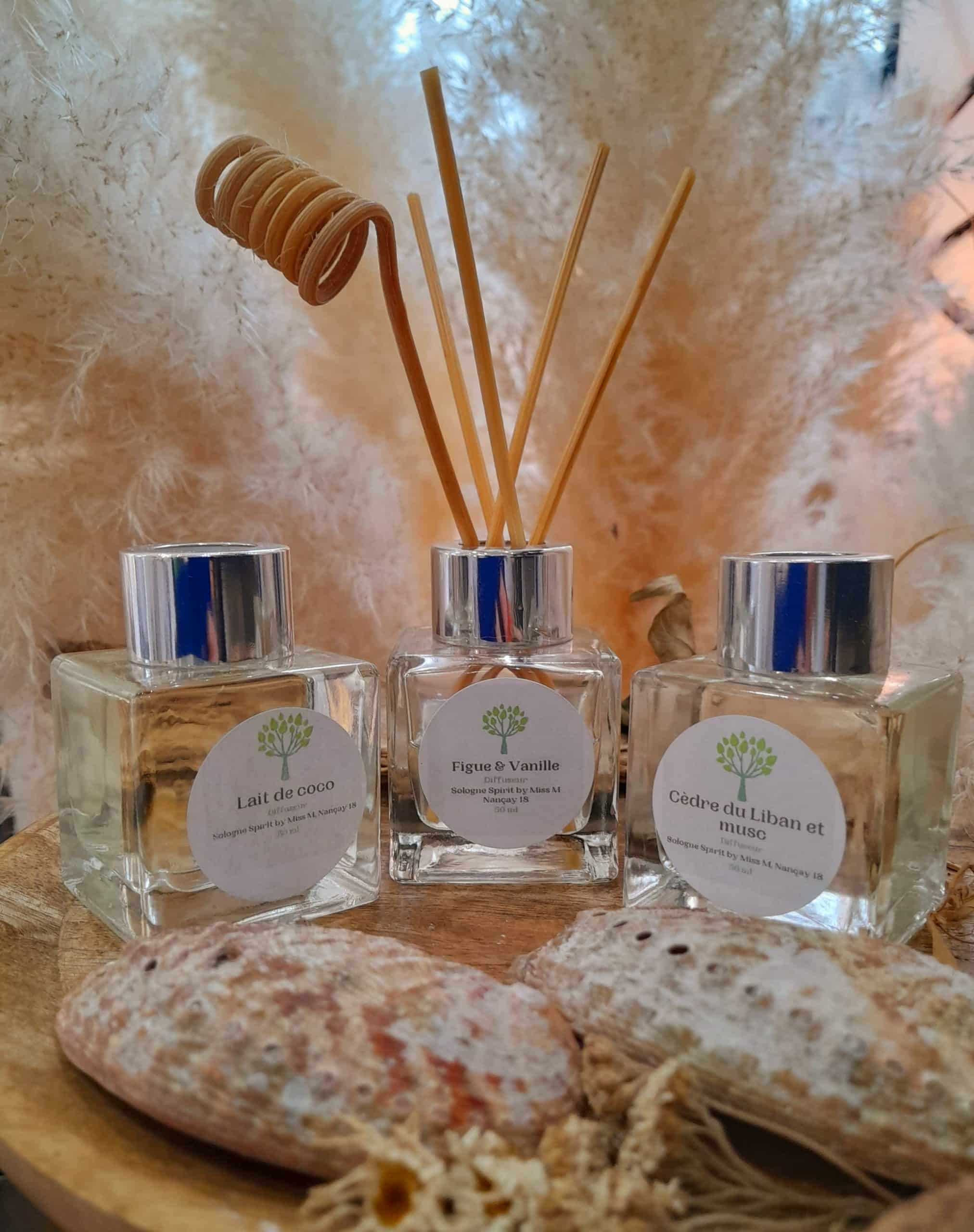 Diffuseurs de parfum d'ambiance à bâtonnets